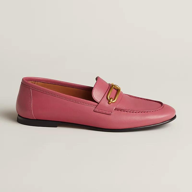 Giày Hermes Colette Loafer Nữ Hồng